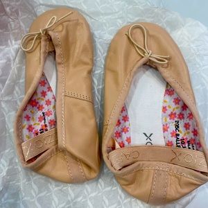 Capezio Daisy 205 Leather Pink Ballet Shoes (Toddler/Little Kid) NEW Size 10.5 W